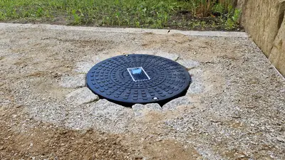 Einbau der Geothermischen Messkette GeoTrace®